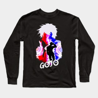 Gojo silhouette Long Sleeve T-Shirt